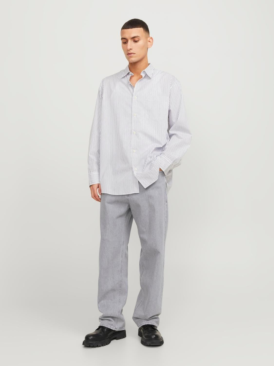 12270786/Grey Denim JACK AND JONES