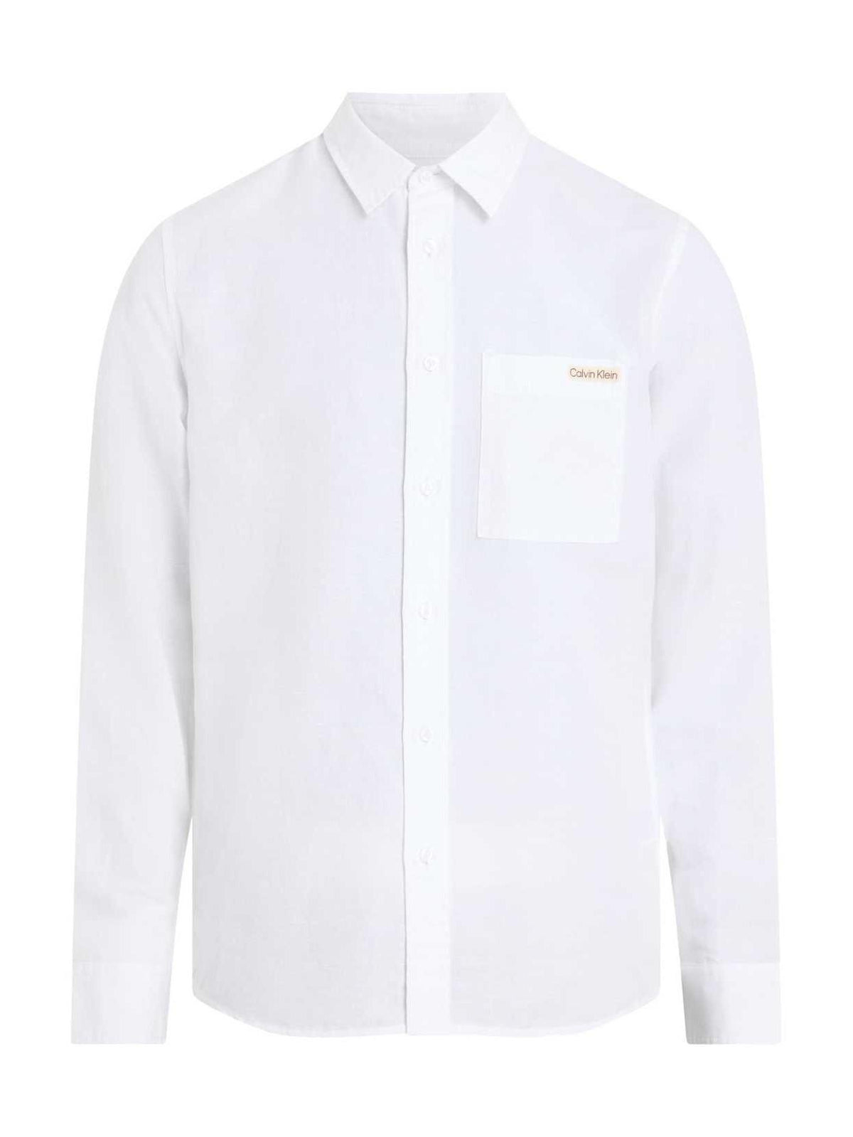 LINEN COTTON SHIRT J30J327295/YAF CALVIN KLEIN JEANS