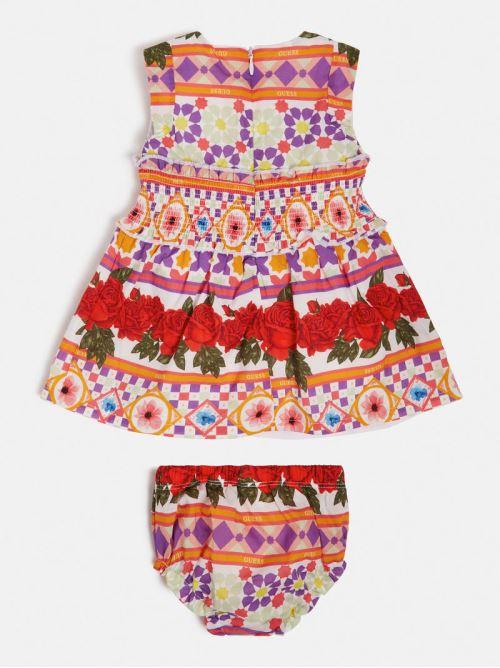 SET POPELINE SL DRESS+PANTIES 