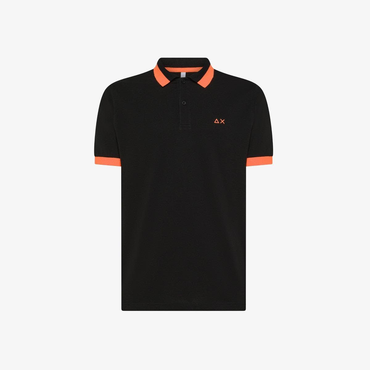 POLO BIG STRIPE FLUO S/S 
