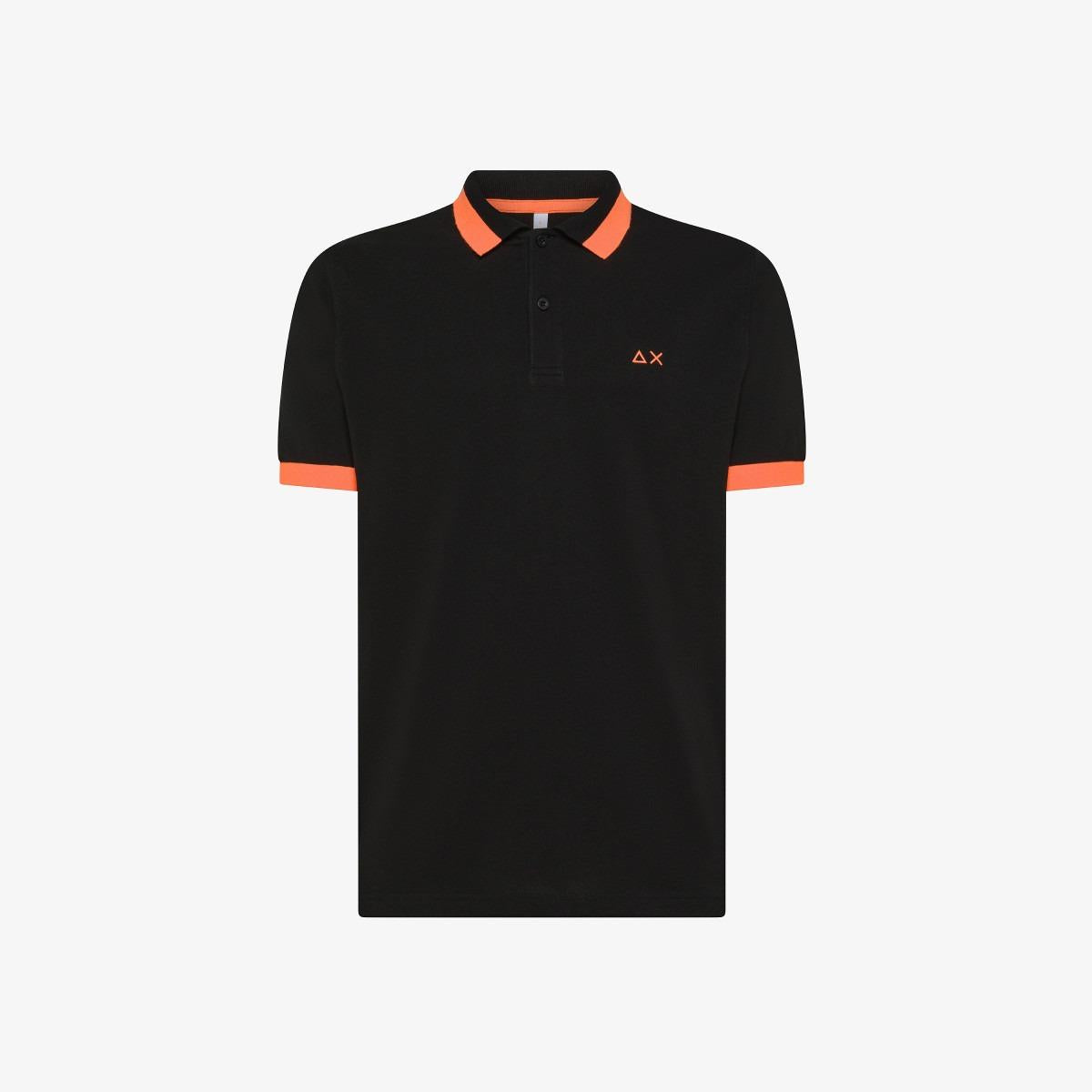 POLO BIG STRIPE FLUO S/S 