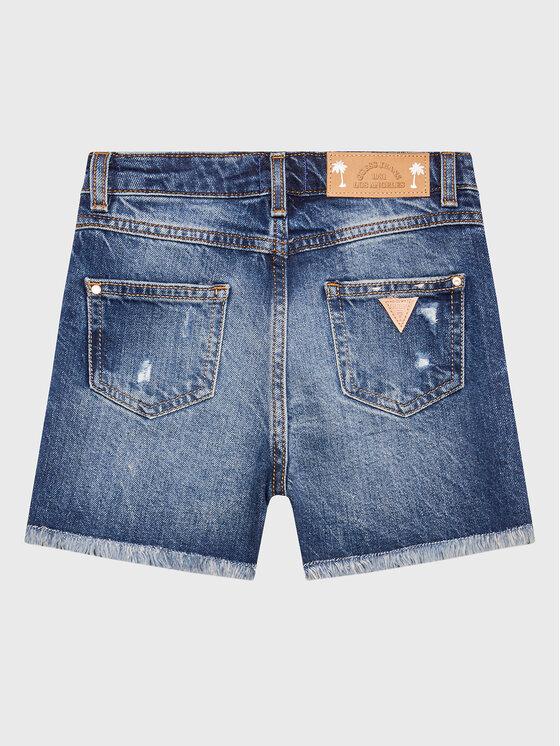 BAMBOO DENIM SHORTS W/STRASS 