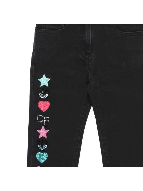 JEANS RICAMO CF DENIM FEL 59A413 1003/0050 CHIARA FERRAGNI