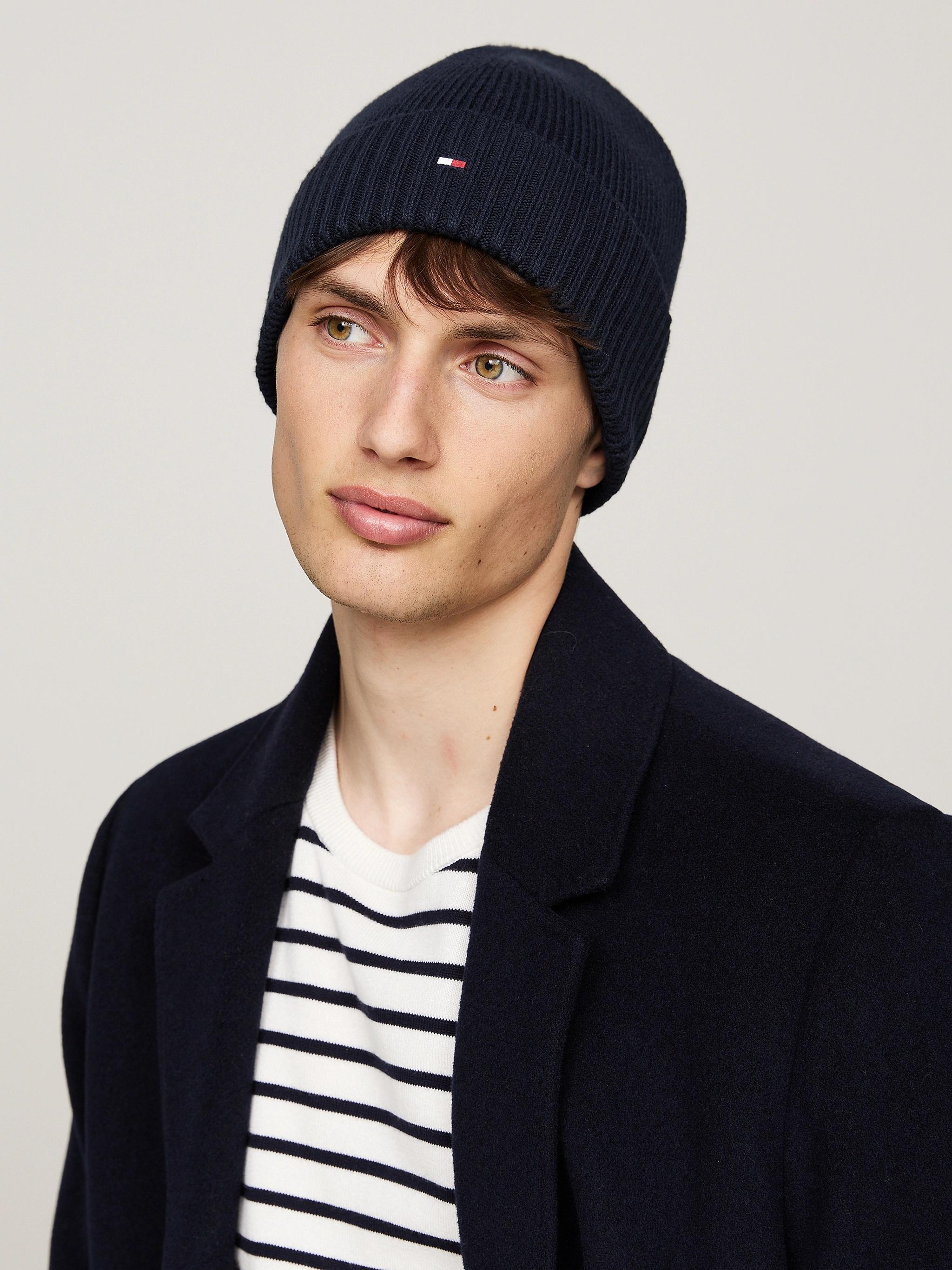 TH FLAG PIMA COTTON BEANIE AM0AM12796/DW6 TOMMY JEANS