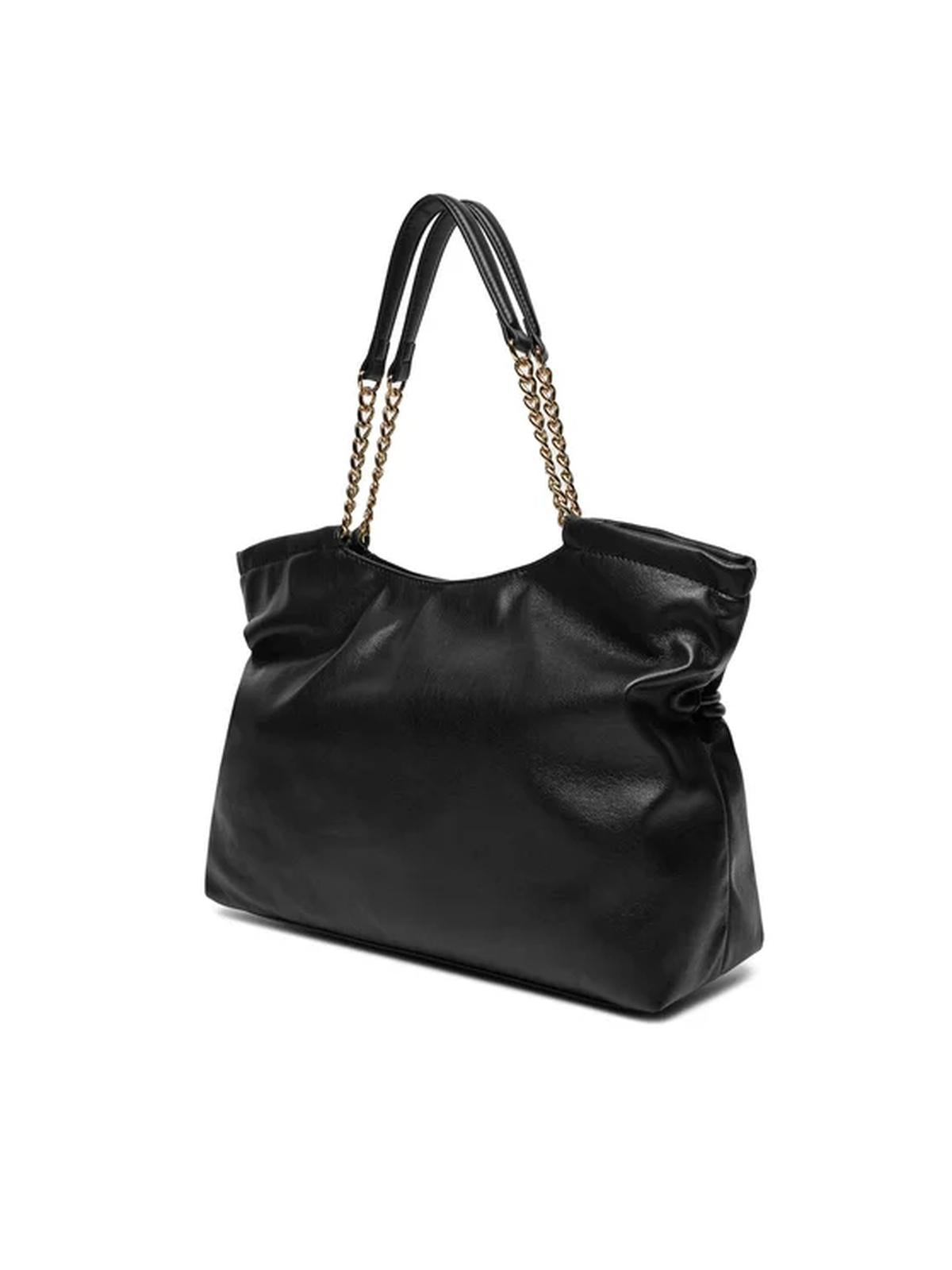 BORSA PU SOFT NERO 