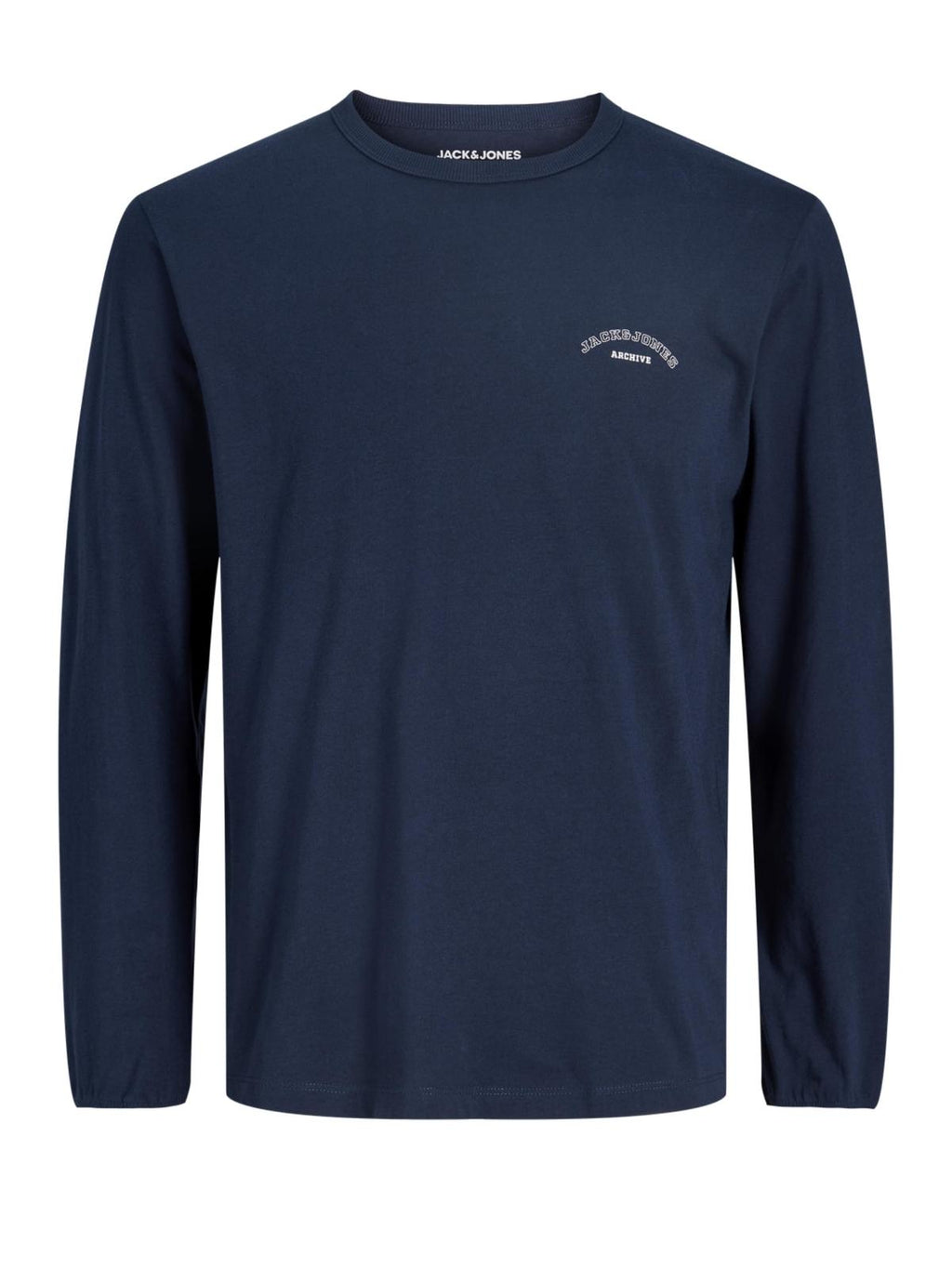 JJCOLLEGE LOGO TEE LS CREW NECK 