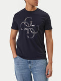 GUESS SS BSC SHIMMER QUATTRO G TEE