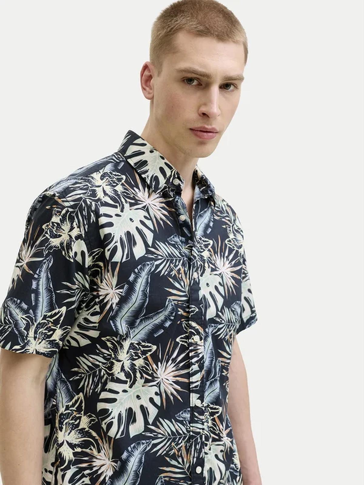 JJHONOLULU AOP SHIRT SS 