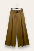 LOVEme Pantalone a pieghe, elastico retro vita