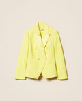 TWINSET BLAZER DOPPIOPETTO IN CREPE
