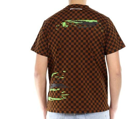 OOPS I STAINED MYSPRAYGROUND TSHIRT BRN SP688BRWN/CHECK SPRAYGROUND