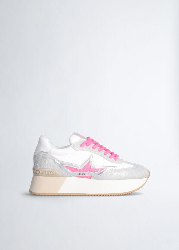 DREAMY 03 - SNEAKER LAMINATED COW SUEDE 
