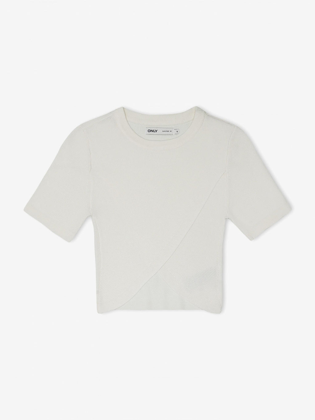 ONLKAI SS CROP O-NECK CC KNT 