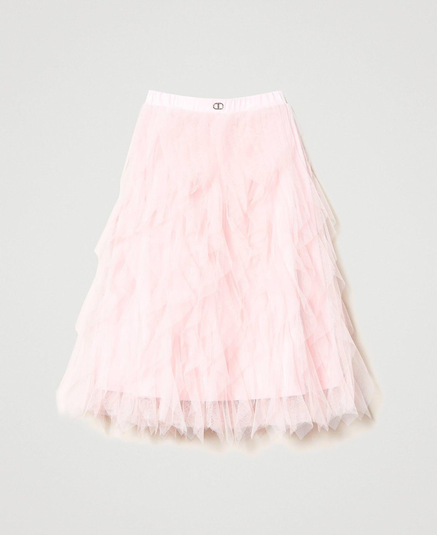 GONNA LUNGA IN TULLE 231GJ2Q8B/10375 TWINSET