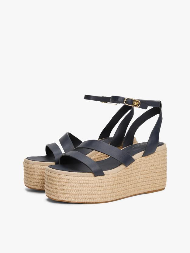 ANKLE STRAP LEATHER FW0FW08497/DW6 TOMMY HILFIGER