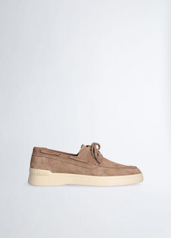 DUKE 01 - MOCASSINO COW SUEDE 7B4015PX002/S1853 LIU JO
