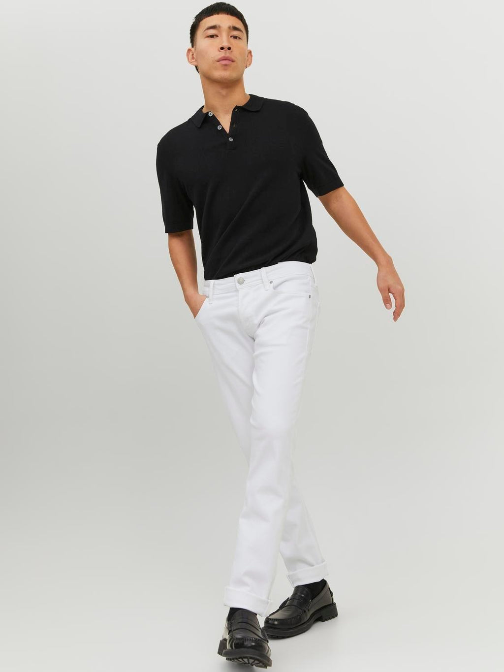 12223571/White Denim JACK AND JONES