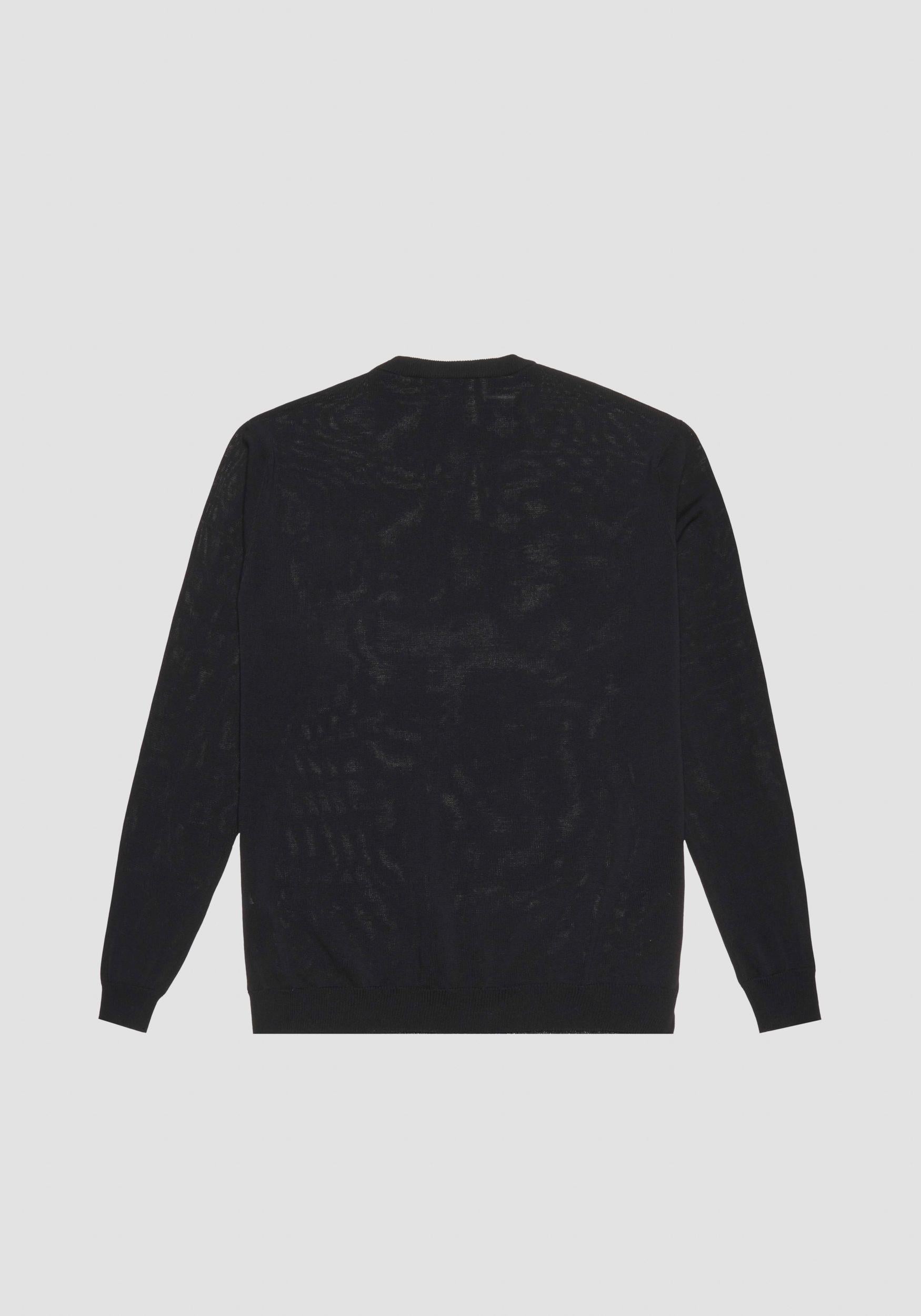 MAGLIA SLIM FIT IN FILATO MIST 