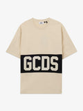 GCDS BAND LOGO LOOSE SS T-SHIRT