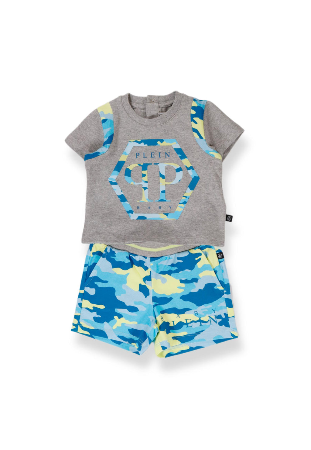 T-SHIRT+SHORT 1UG002 LBB9C/84045 PHILIPP PLEIN JUNIOR