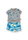 T-SHIRT+SHORT 1UG002 LBB9C/84045 PHILIPP PLEIN JUNIOR