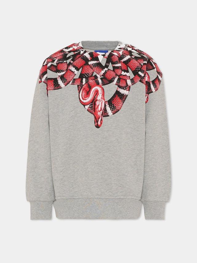 SWEATSHIRT BOY F5CMJBSW104/101 MARCELO BURLON COUNTY OF MILAN
