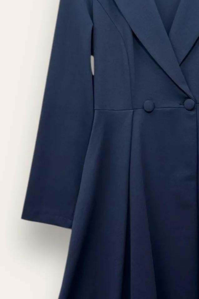 Trench punto milano AM-10660-AM-8051/Blu LOVEme