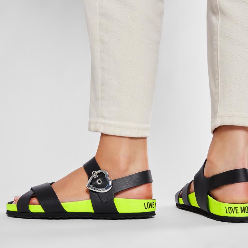 SANDALO JA16013G1CIA4/00A LOVE MOSCHINO