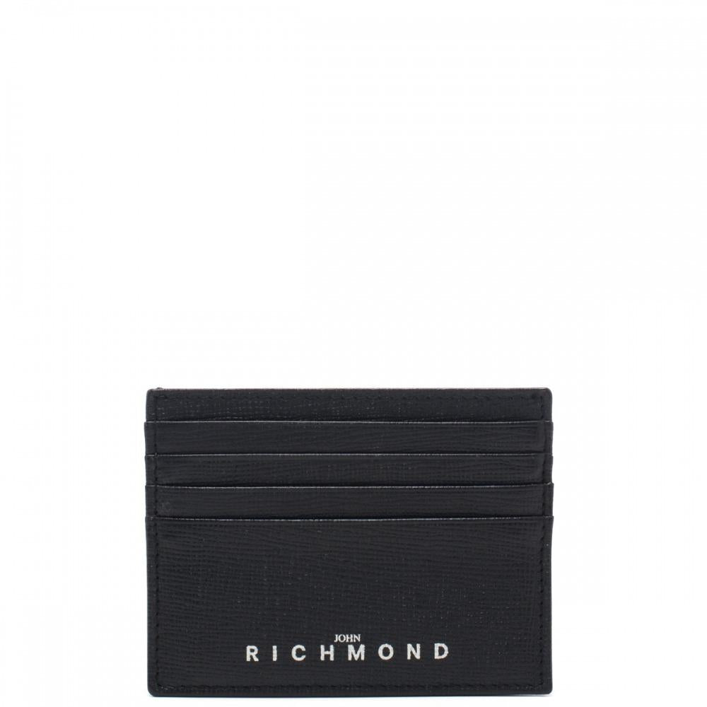 CARD HOLDER JR-W106/BLACK JOHN RICHMOND
