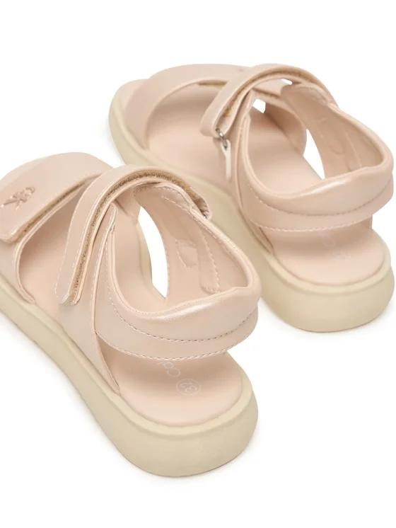 SANDALO VELCRO ROSA 