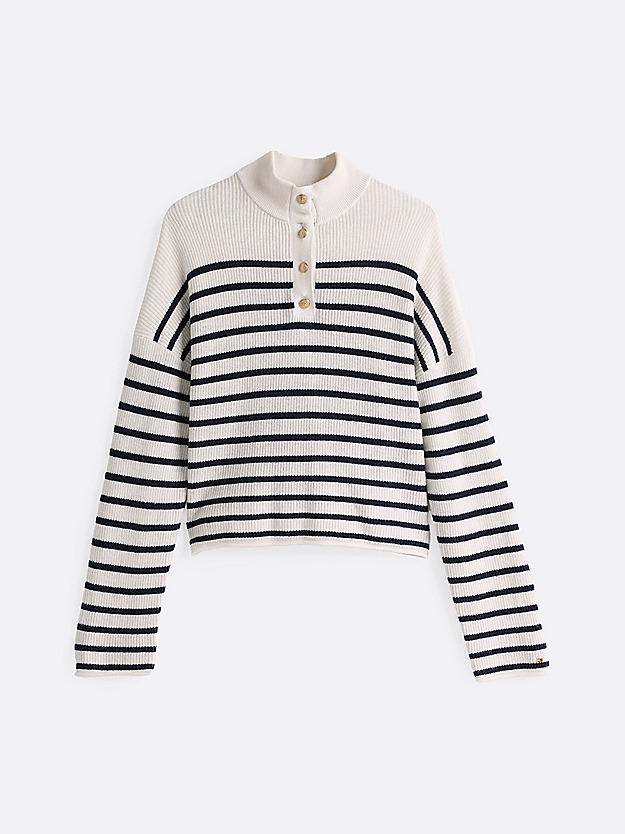 GOLD BUTTON POLO LS WW0WW44981/0FF TOMMY HILFIGER