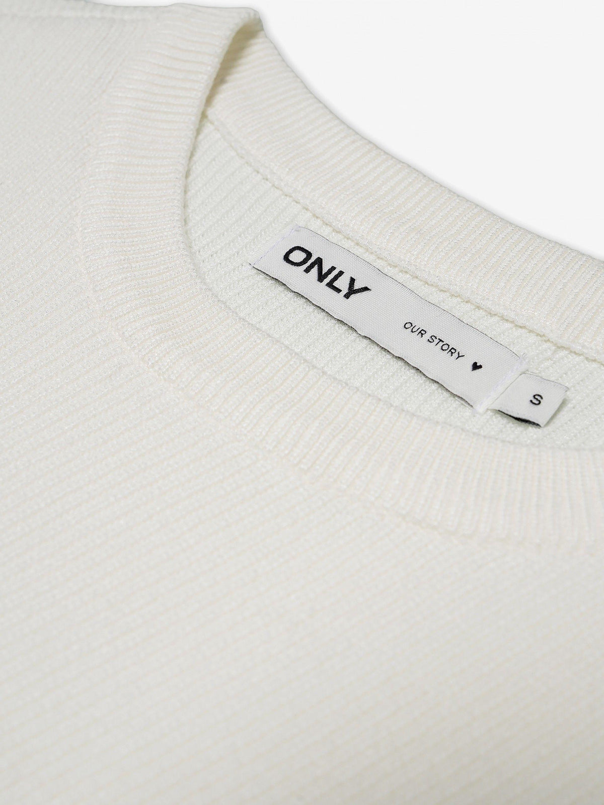 ONLKAI SS CROP O-NECK CC KNT 