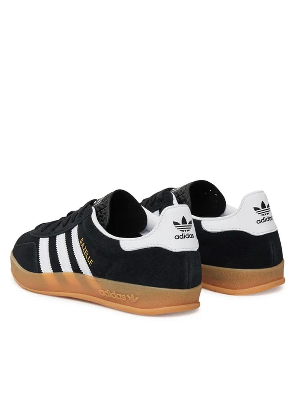 GAZELLE INDOOR J    CBLACK/FTWWHT/GUM2 
