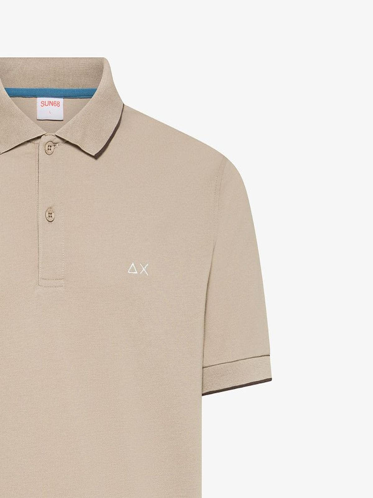 POLO SMALL STRIPE ON COLLAR S/S 