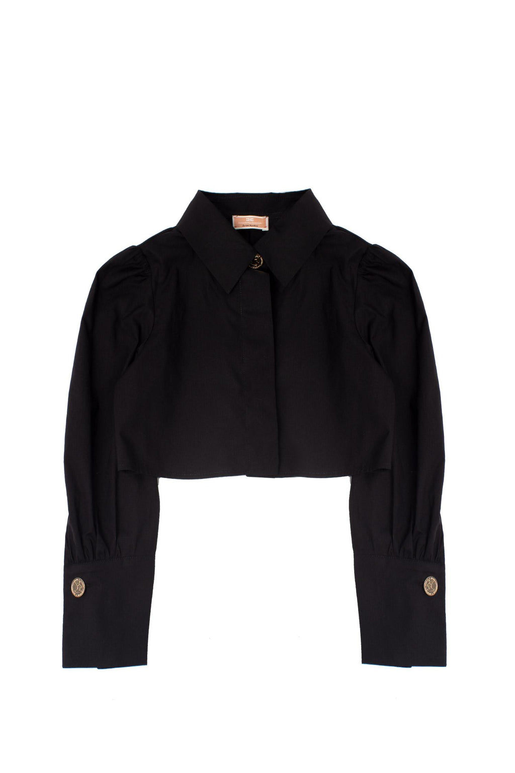 SHIRT EFCA151CA260/NERO ELISABETTA FRANCHI La Mia Bambina