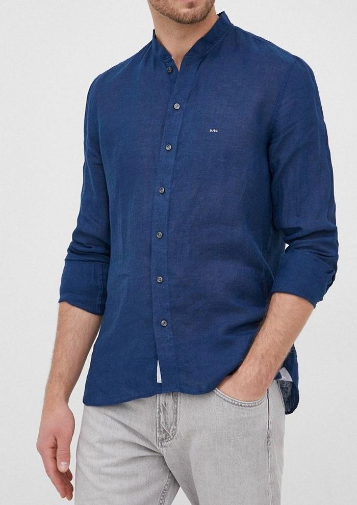 STANDUP LINEN SLIM SHIRT MK0DS01005/M411 MICHAEL KORS