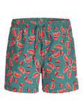 JACK AND JONES JPSTMAUI VIBES NOVELTY AOP SWIM SHORT SN