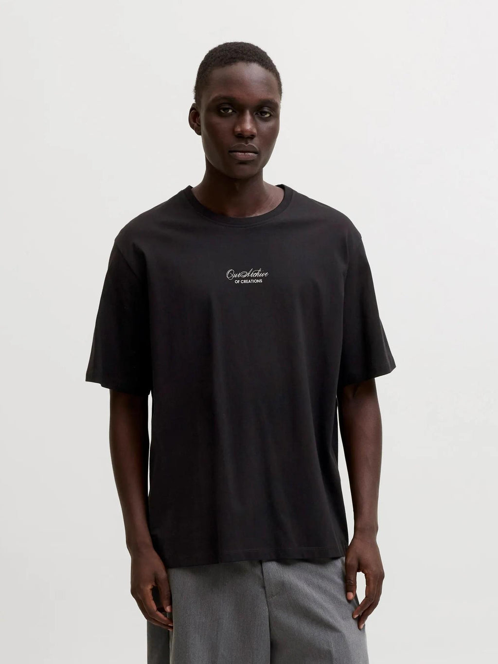JJART PRINT TEE SS CREW NECK 