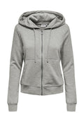 ONLY ONLBEST L/S REG ZIP HOOD CS SWT