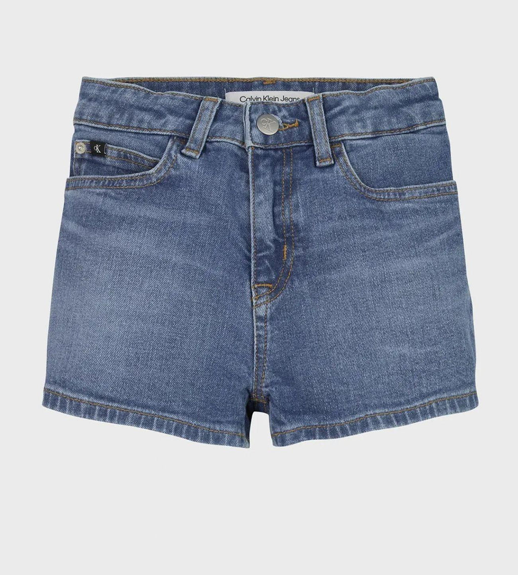 MID BLUE HR RELAXED SHORTS 