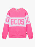GCDS BAND LOGO CREW