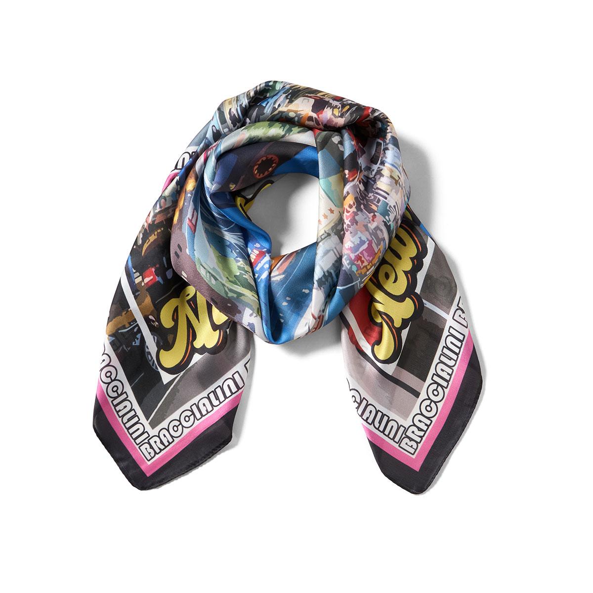 FOULARD BRACCIALINI TESSUTO 