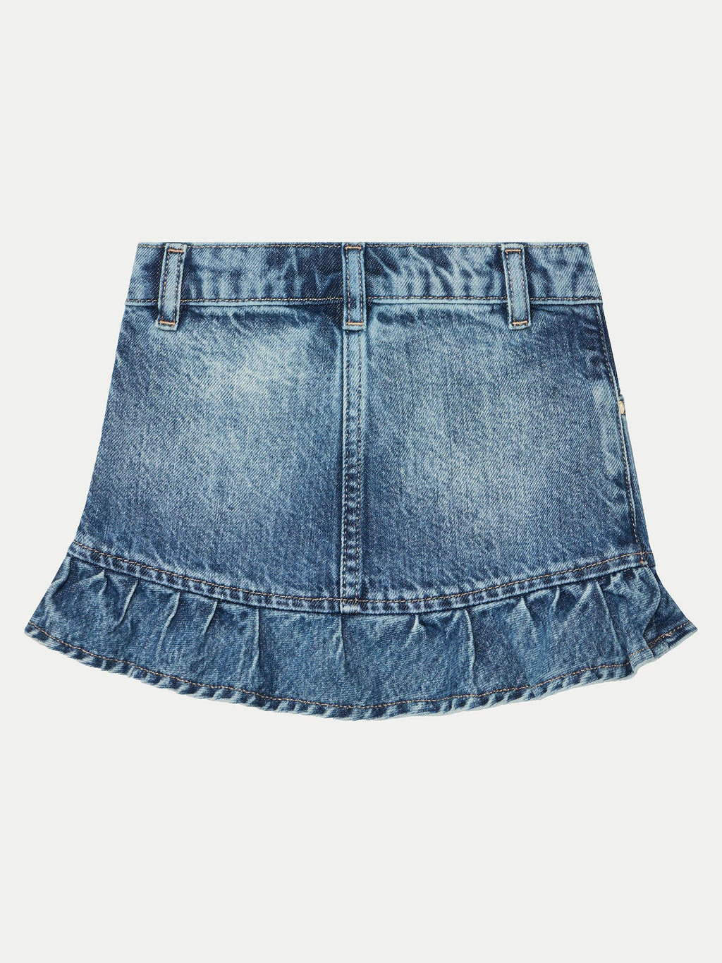 RIGID DENIM SKIRT 