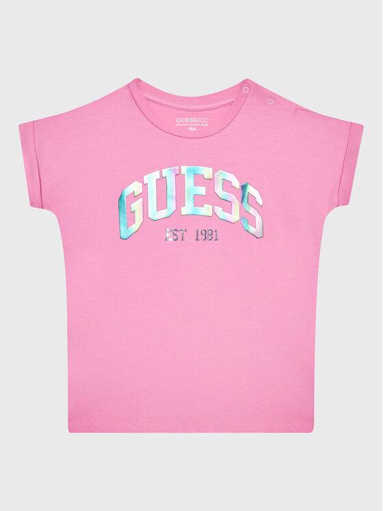 SS T-SHIRT K3RI25K6YW1/G66S GUESS
