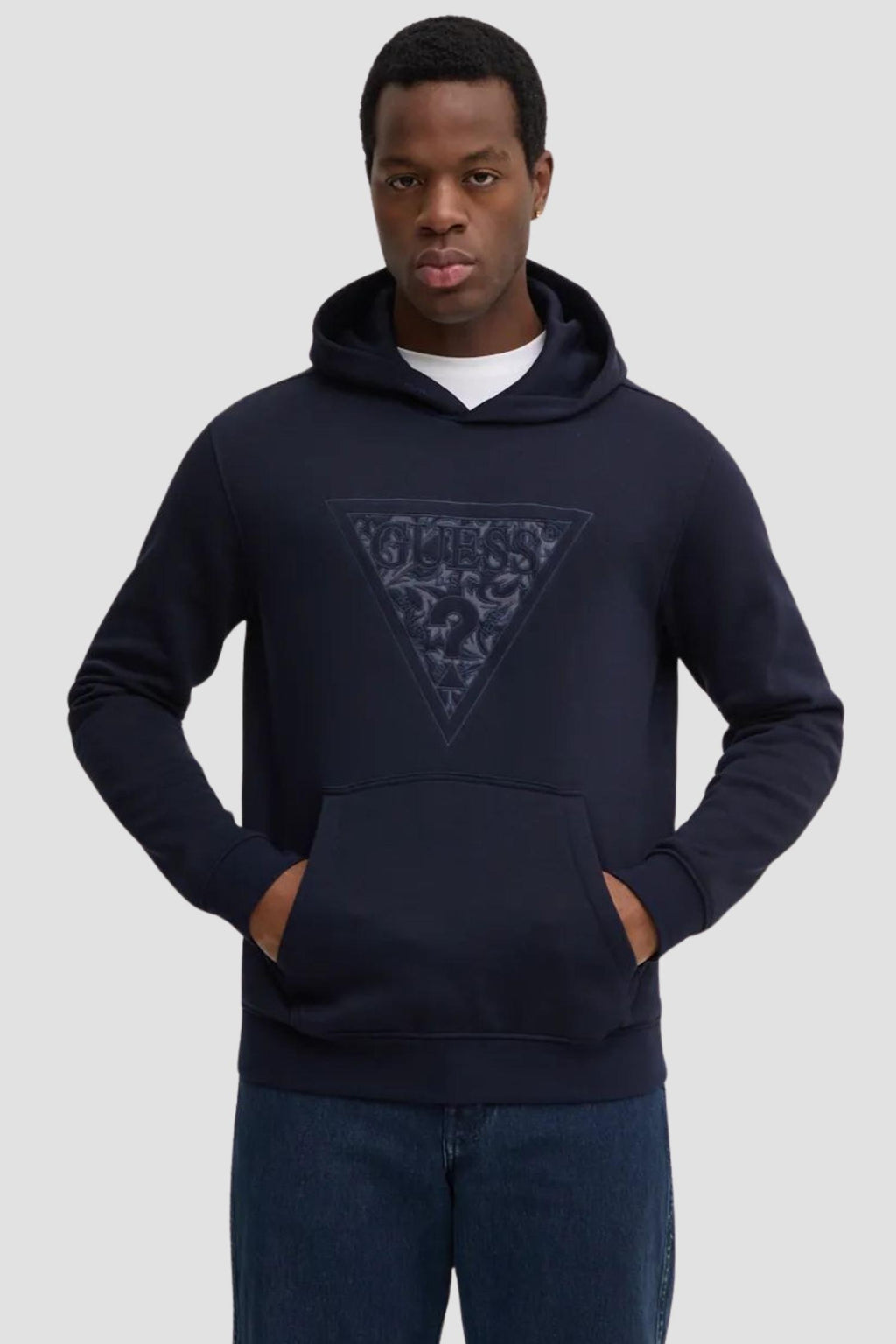 EMBROIDERED TRIANGLE HOODIE SW M4BQ25K9Z21/G7V2 GUESS