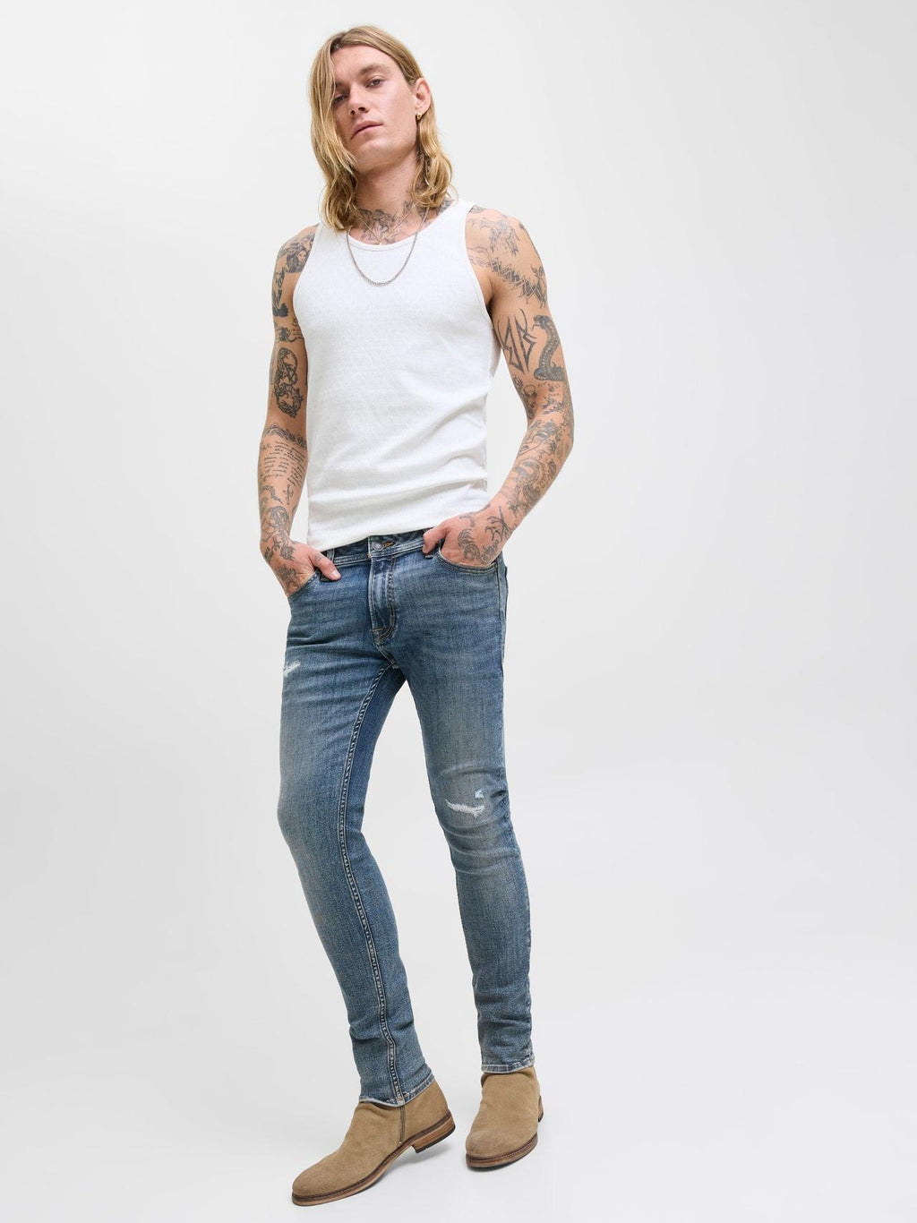 12278181/Blue Denim JACK AND JONES