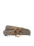 PINKO LOVE BERRY H2 BELT.LOW VITELLO