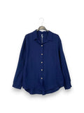 LOVEme Camicia over in tencel misto lino