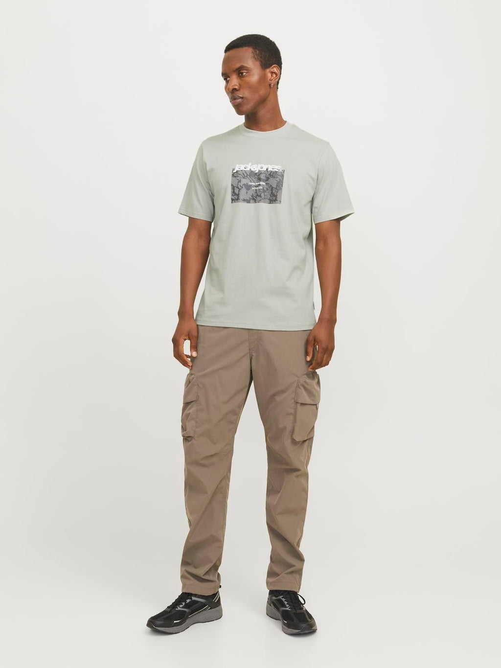 12273239/Aqua Gray JACK AND JONES