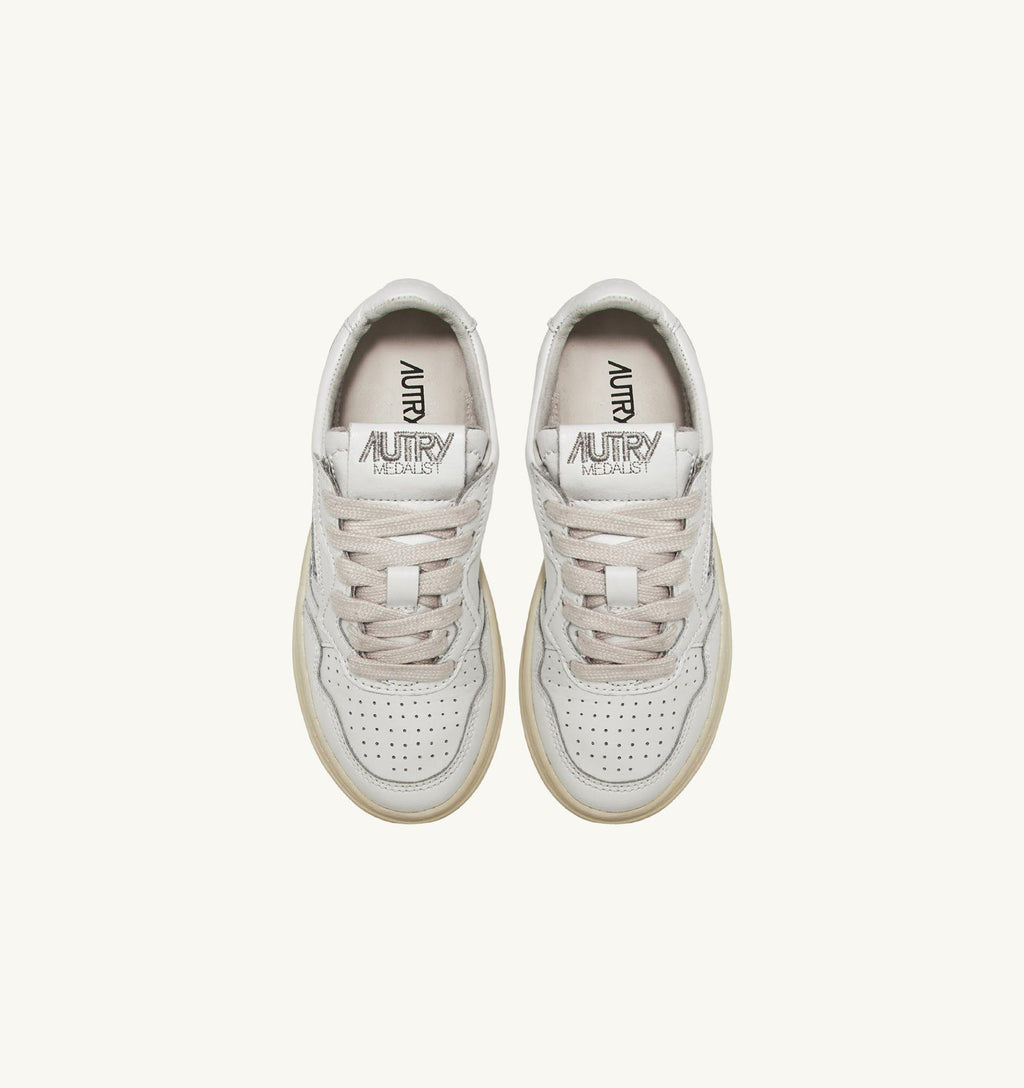 SNEAKERS LOW IN PELLE KULK/LL15 AUTRY